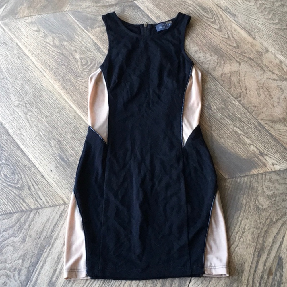 ASTR Mesh Cutout Dress
